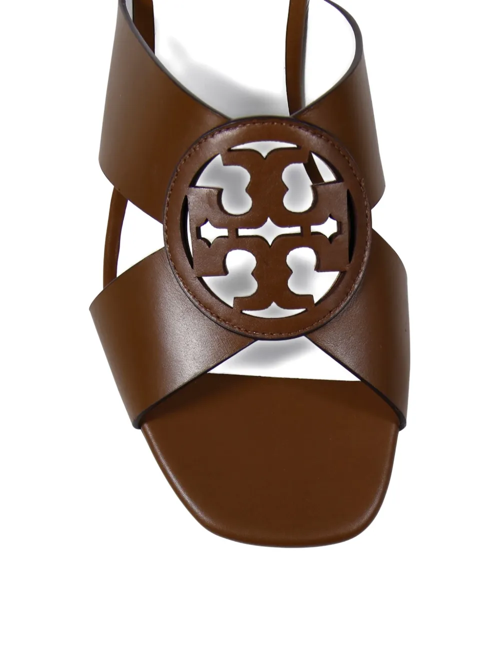 Tory Burch Miller Crisscross Sandal In Brown