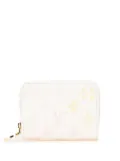 Louis Vuitton Pre-Owned 2021-2024 Monogram Embossed Lambskin Lou Wallet small wallets - White