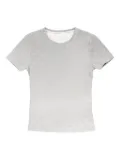 Marine Serre crescent moon-motif t-shirt - Grey