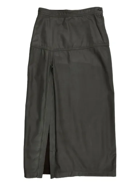 LEMAIRE cotton straight skirt