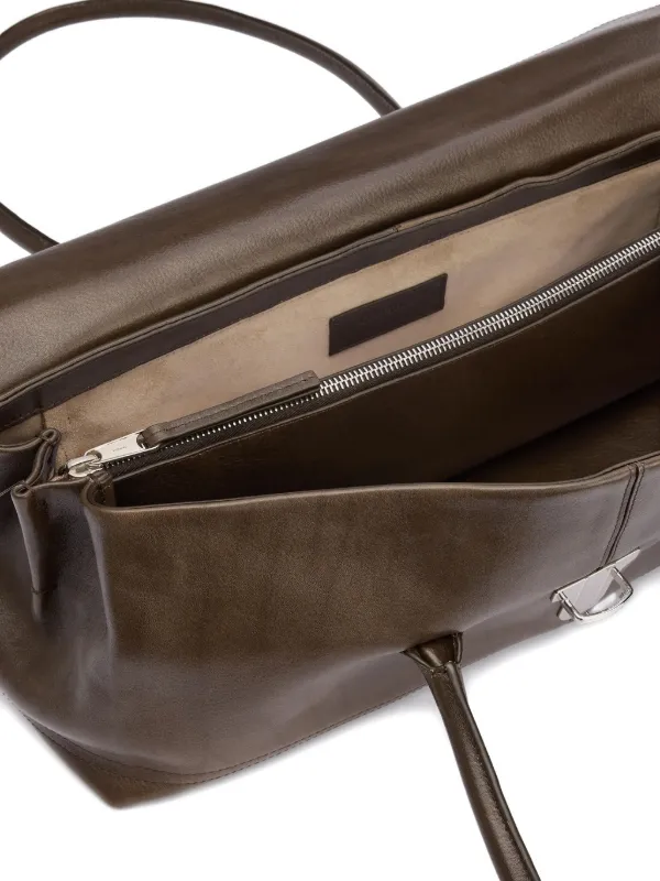 LEMAIRE Gear Shoulder Bag | Brown | FARFETCH