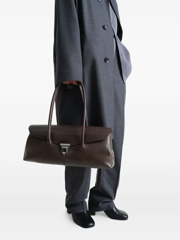 LEMAIRE Gear Shoulder Bag | Brown | FARFETCH