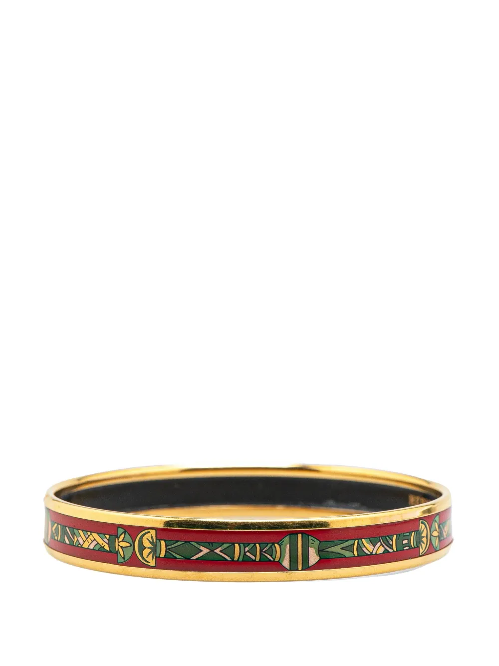 Hermès Pre-Owned pulsera20th Century Narrow Cloisonne Enamel Bangle 62 | Image 2