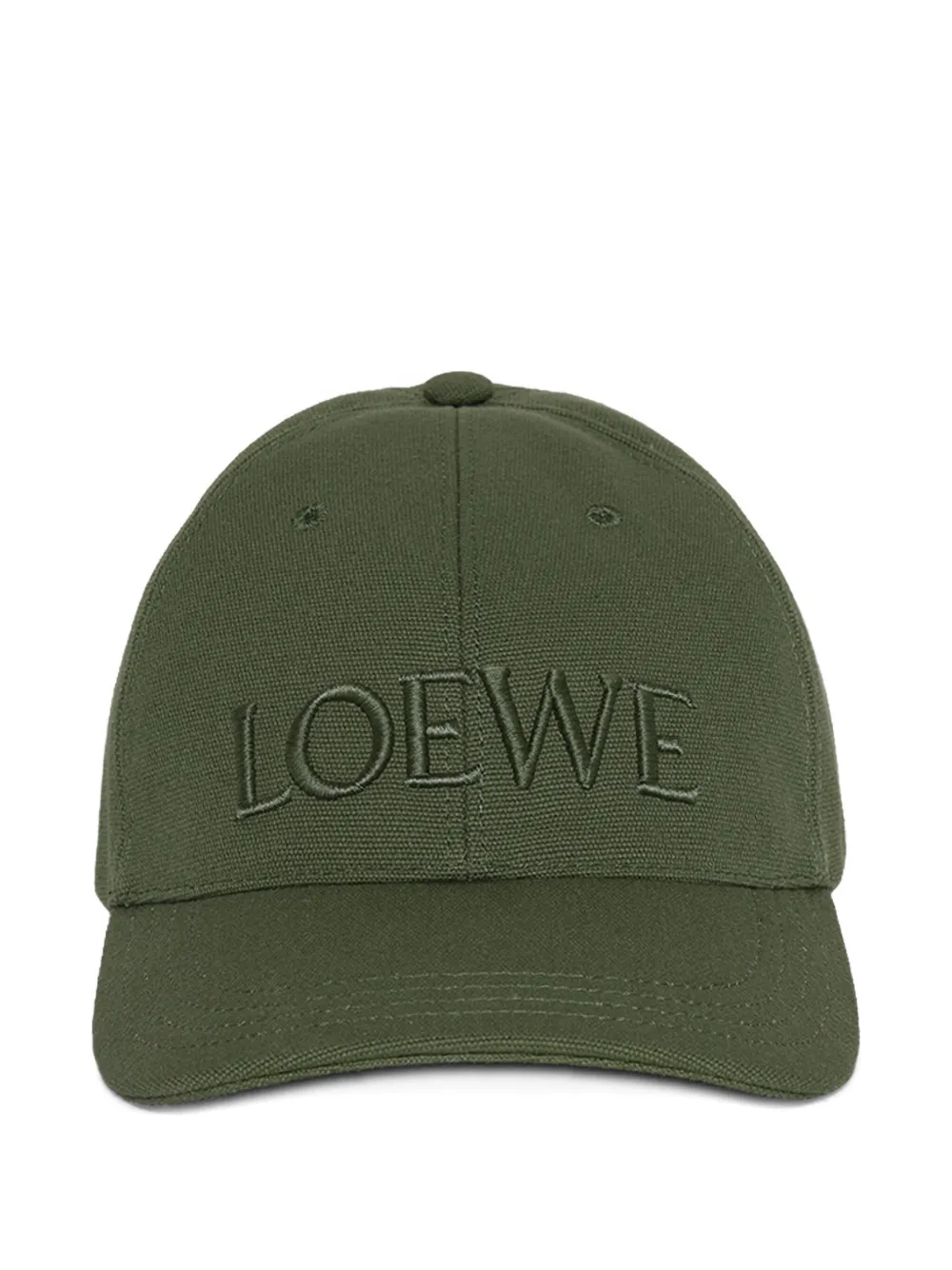 LOEWE gorra con logo bordado | verde | Image 1