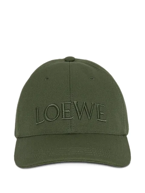 LOEWE logo-embroidered cap