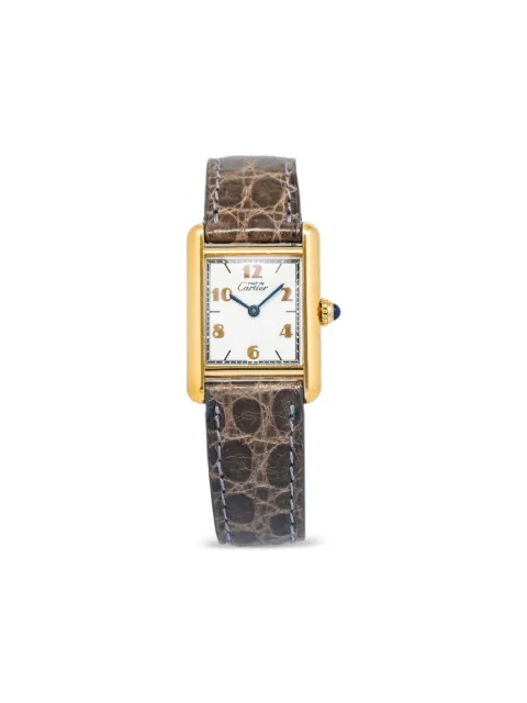 Cartier reloj Vermil Tank de 20mm de archivo