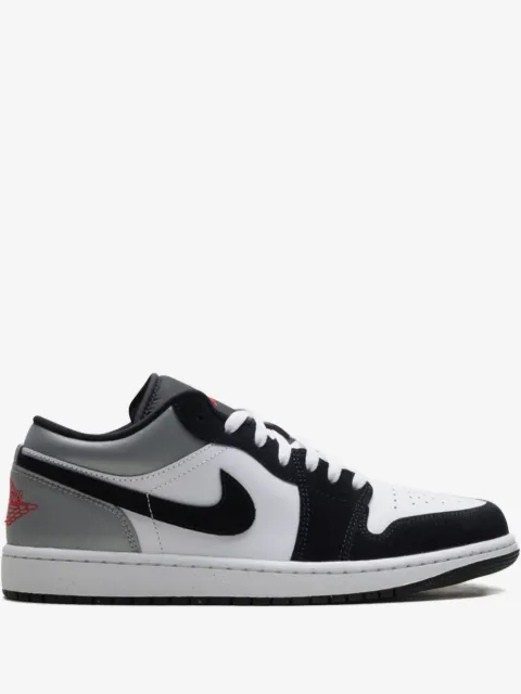 Jordan Jordan 1 Low SE "White/Fire Red/Black/Matte Silver" sneakers