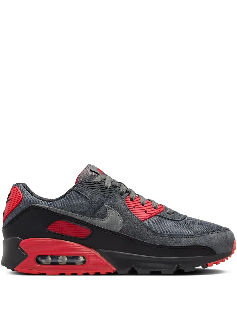 Nike Air Max 90 "White Dark Smoke Gray Lightning" sneakers Grijs