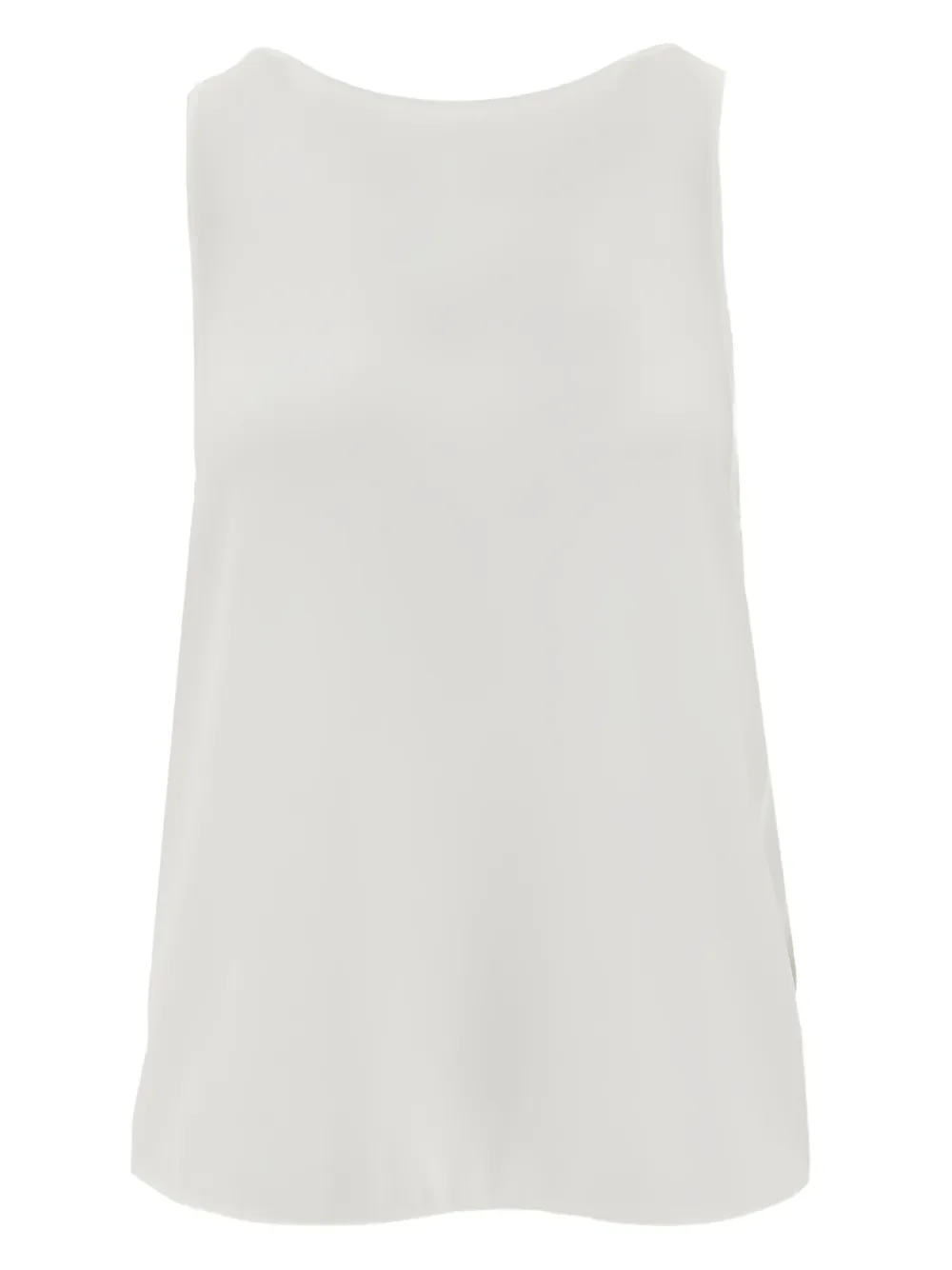 Emporio Armani Crêpe top Wit