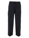 Emporio Armani virgin-wool trousers - Blue