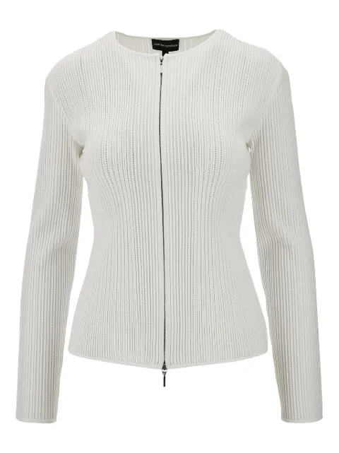 Emporio Armani ribbed cardigan 