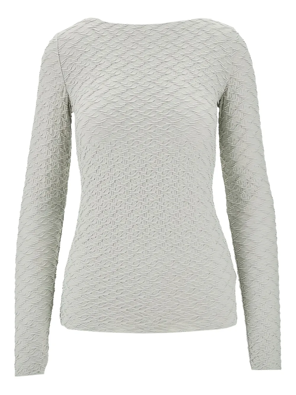 textured T-shirt