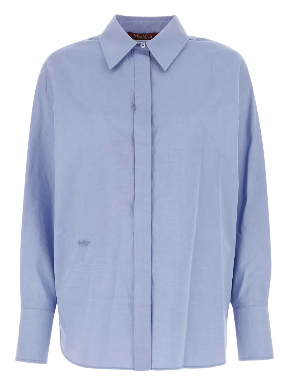 Max Mara Katoenen Garenna blouse Blauw