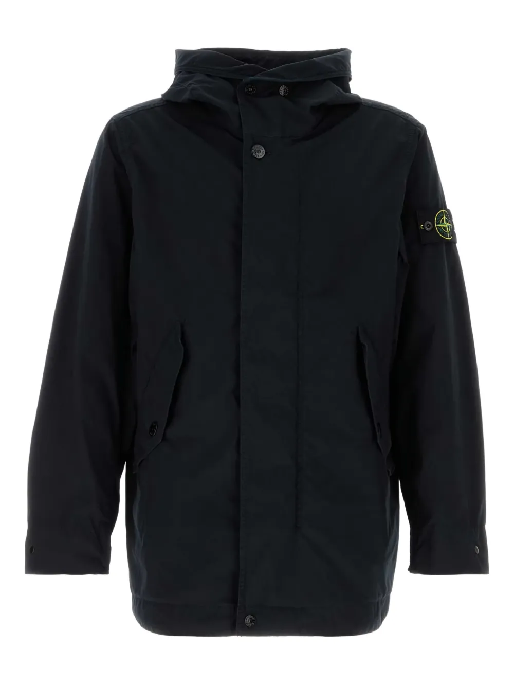 Stone Island Jack met Compass-print Blauw