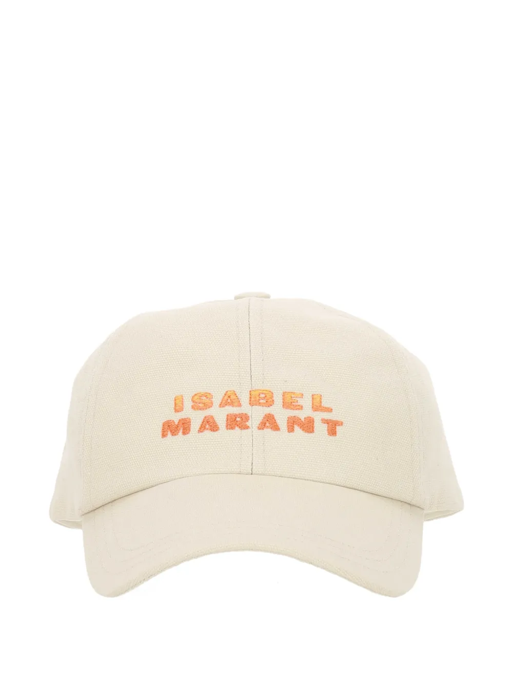 Isabel Marant Logo-embroidered Cap In Nude