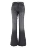 Emporio Armani logo-patch jeans - Black