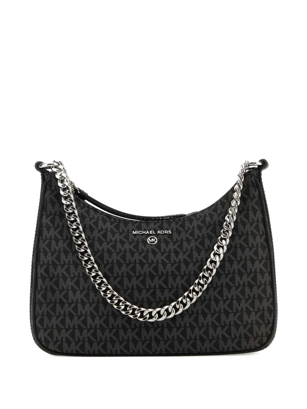 Michael Kors Schoudertas met monogram-print Zwart