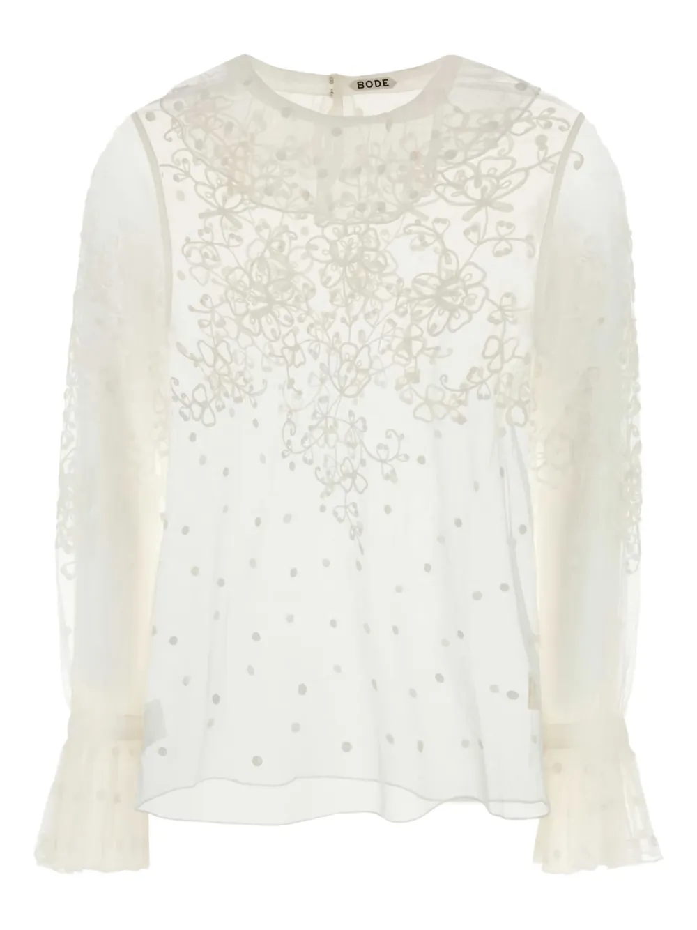 BODE blusa Middlemist | blanco | Image 1