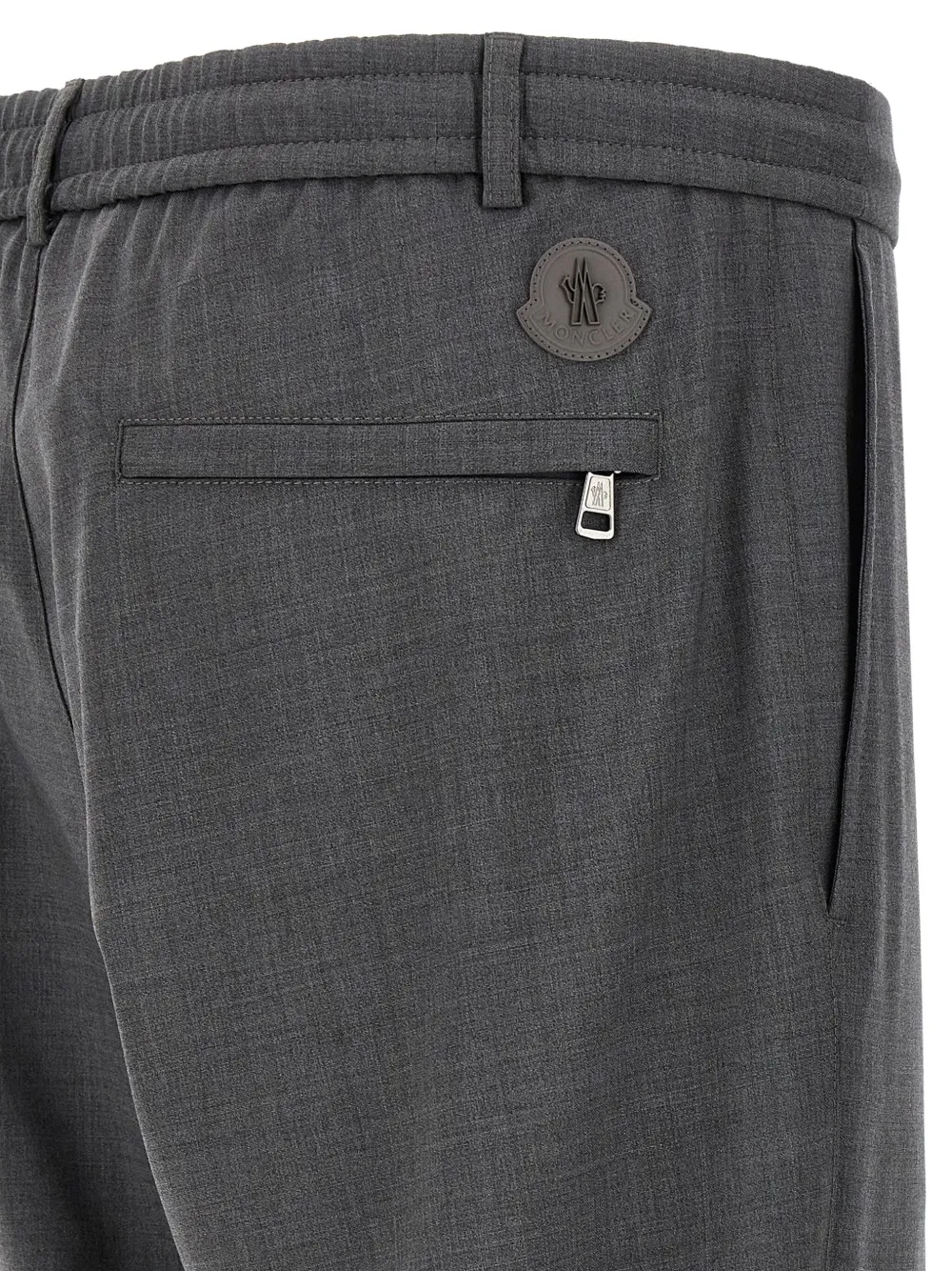 Moncler Wollen broek Grijs