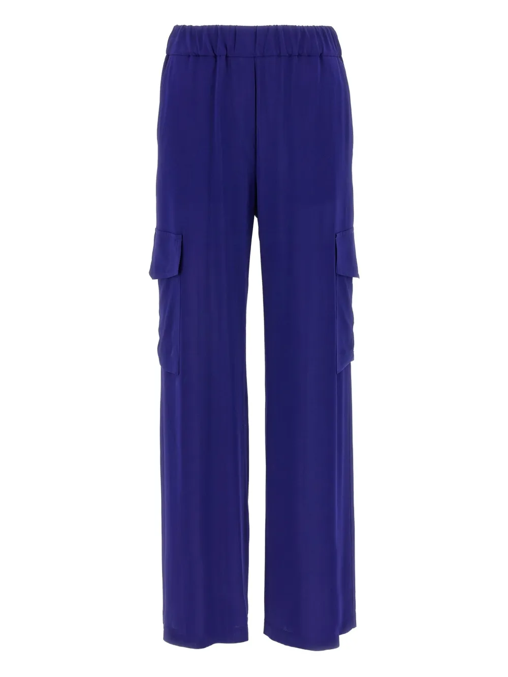 Alberto Biani Straight cargo broek Blauw