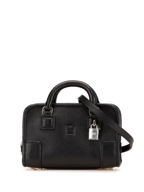 Loewe Pre-Owned 2010-2024 Micro Leather Amazona satchel