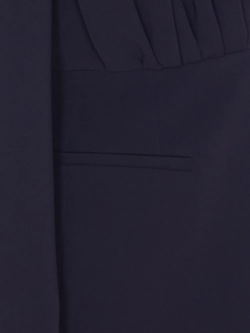 Max Mara Getailleerd jack Blauw
