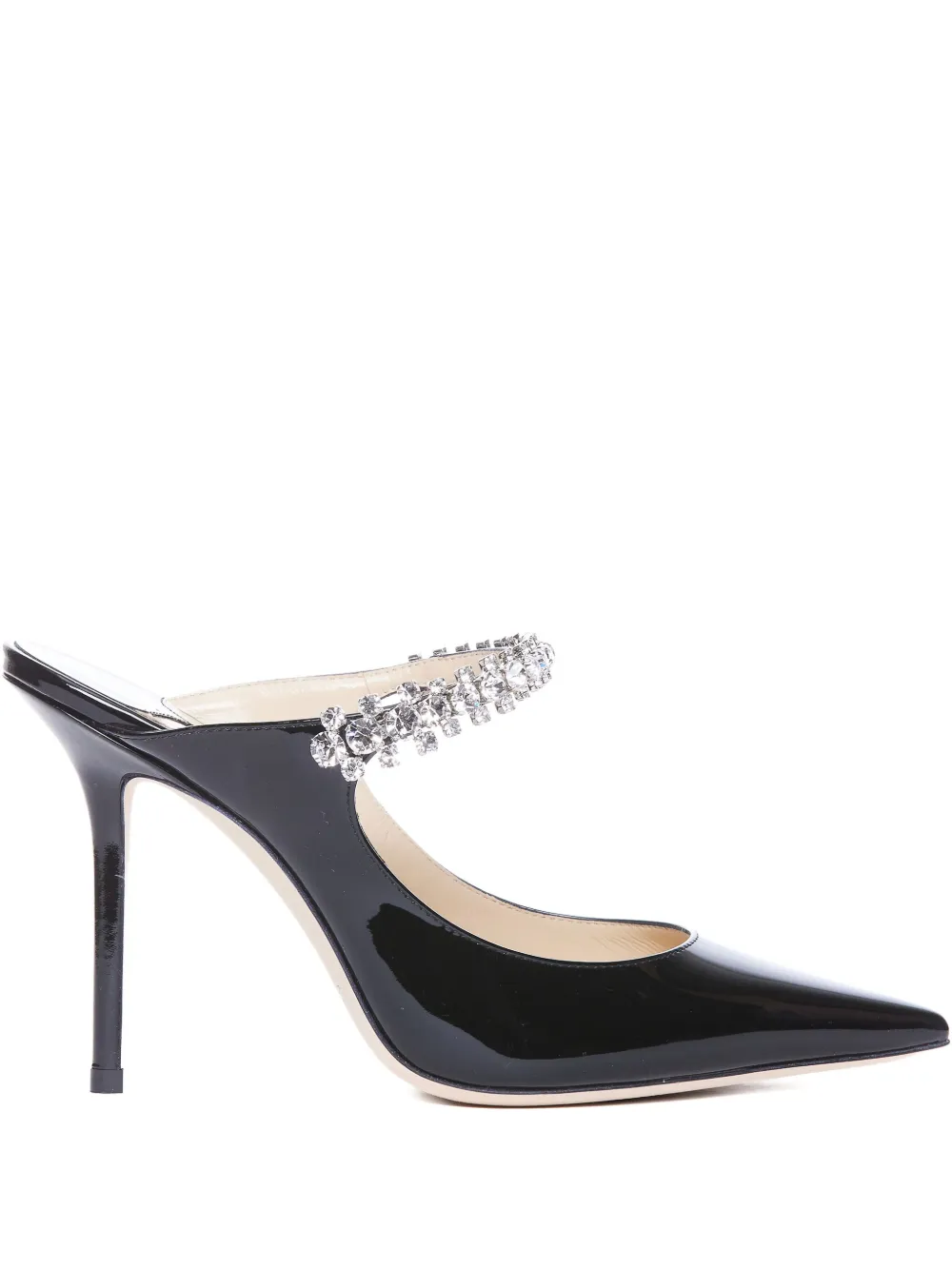 Jimmy Choo 100mm leather pumps Black