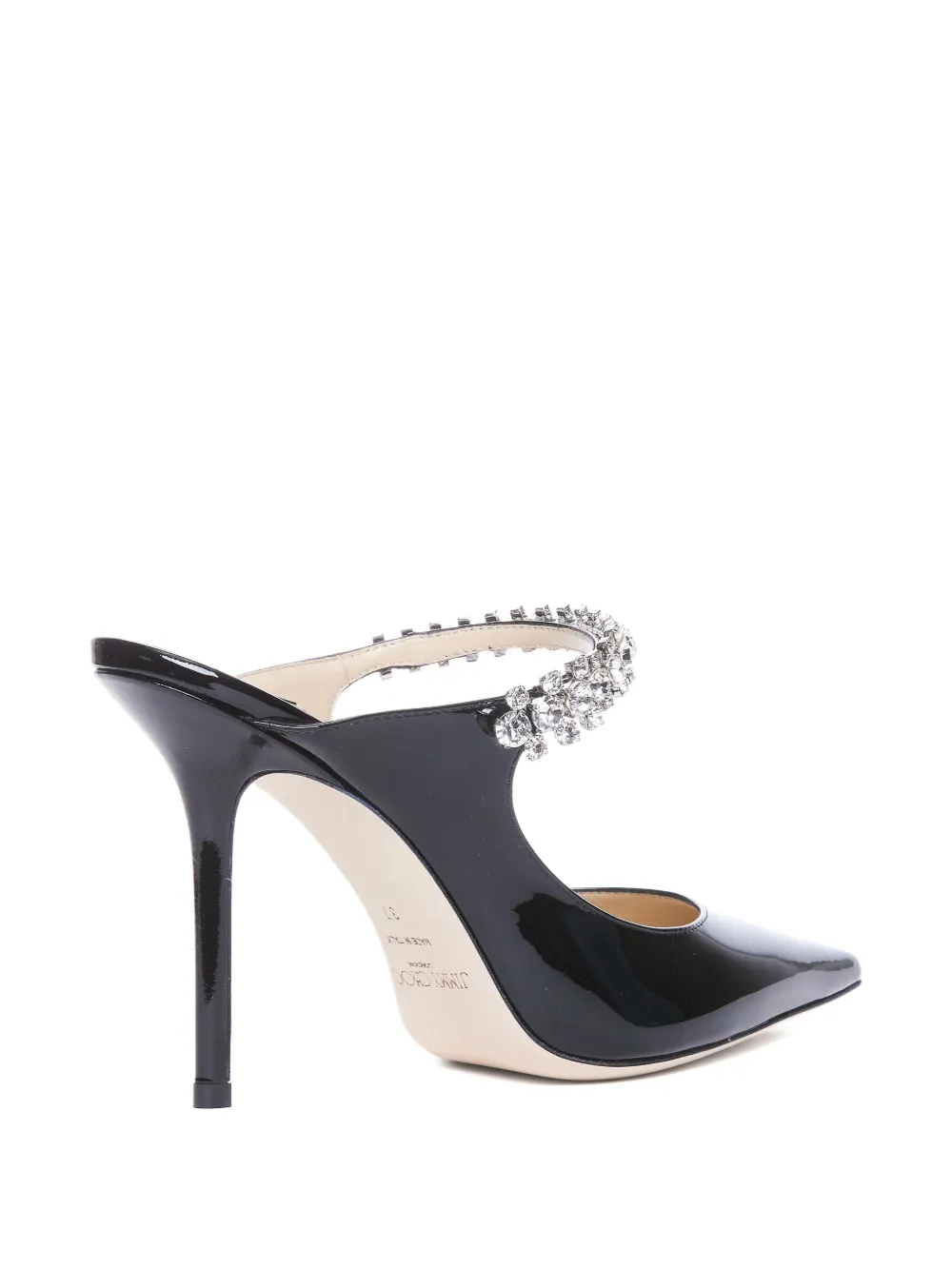 Jimmy Choo 100 mm leren pumps Zwart