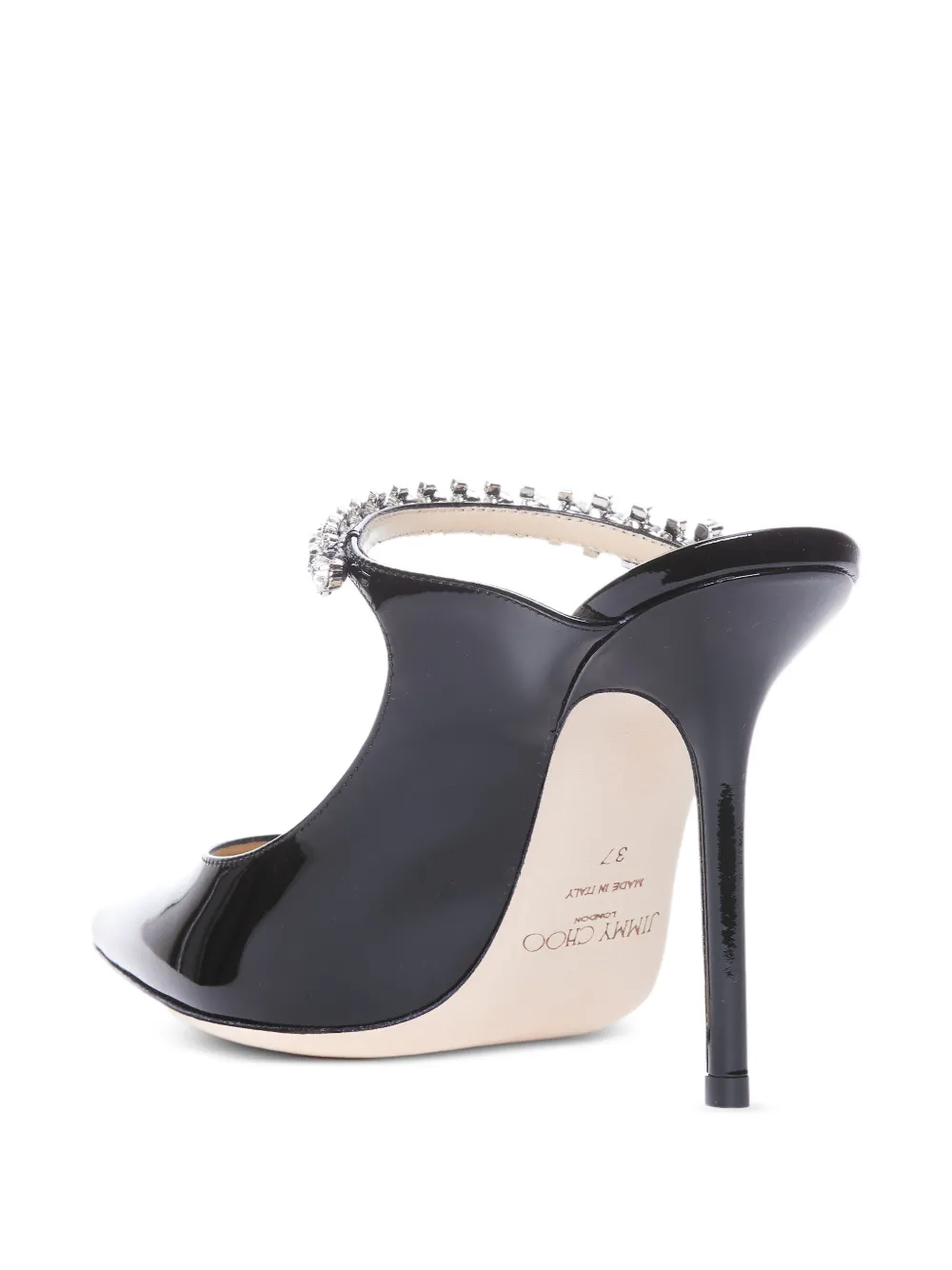 Jimmy Choo 100 mm leren pumps Zwart