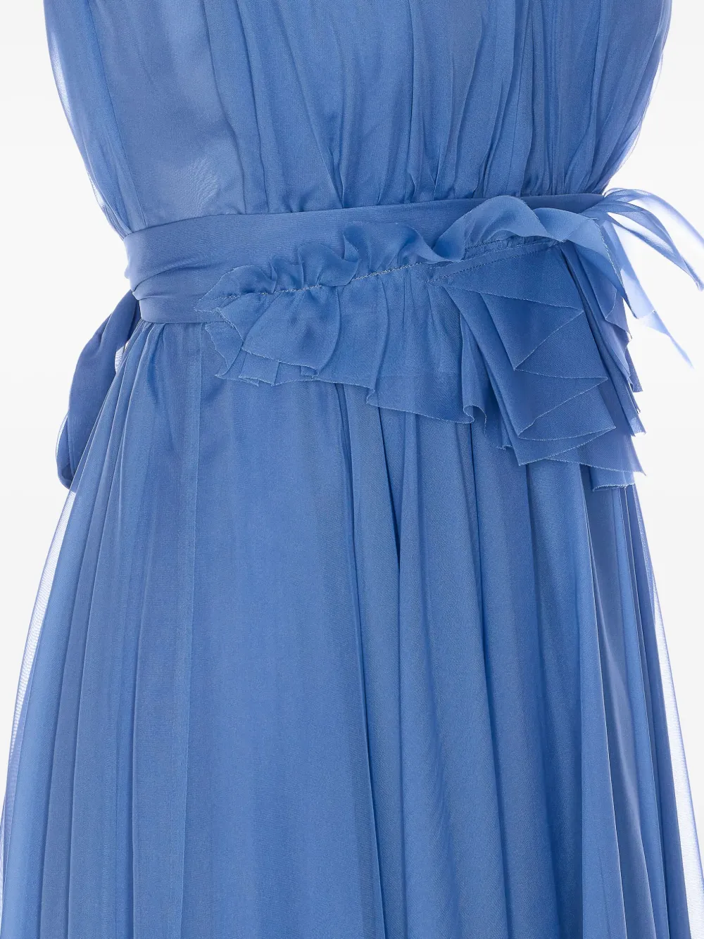 LIU JO Jurk met V-hals Blauw