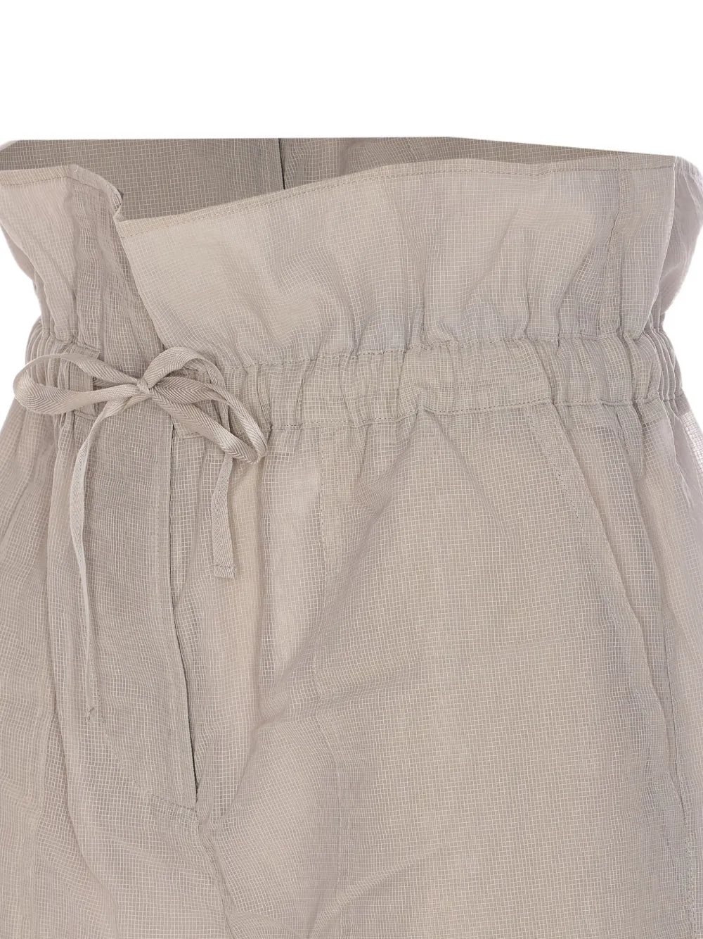PINKO Straight broek met trekkoord Grijs