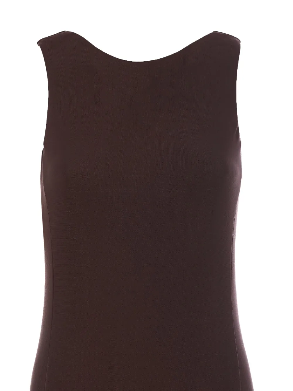 Max Mara Pompei maxi-jurk Bruin