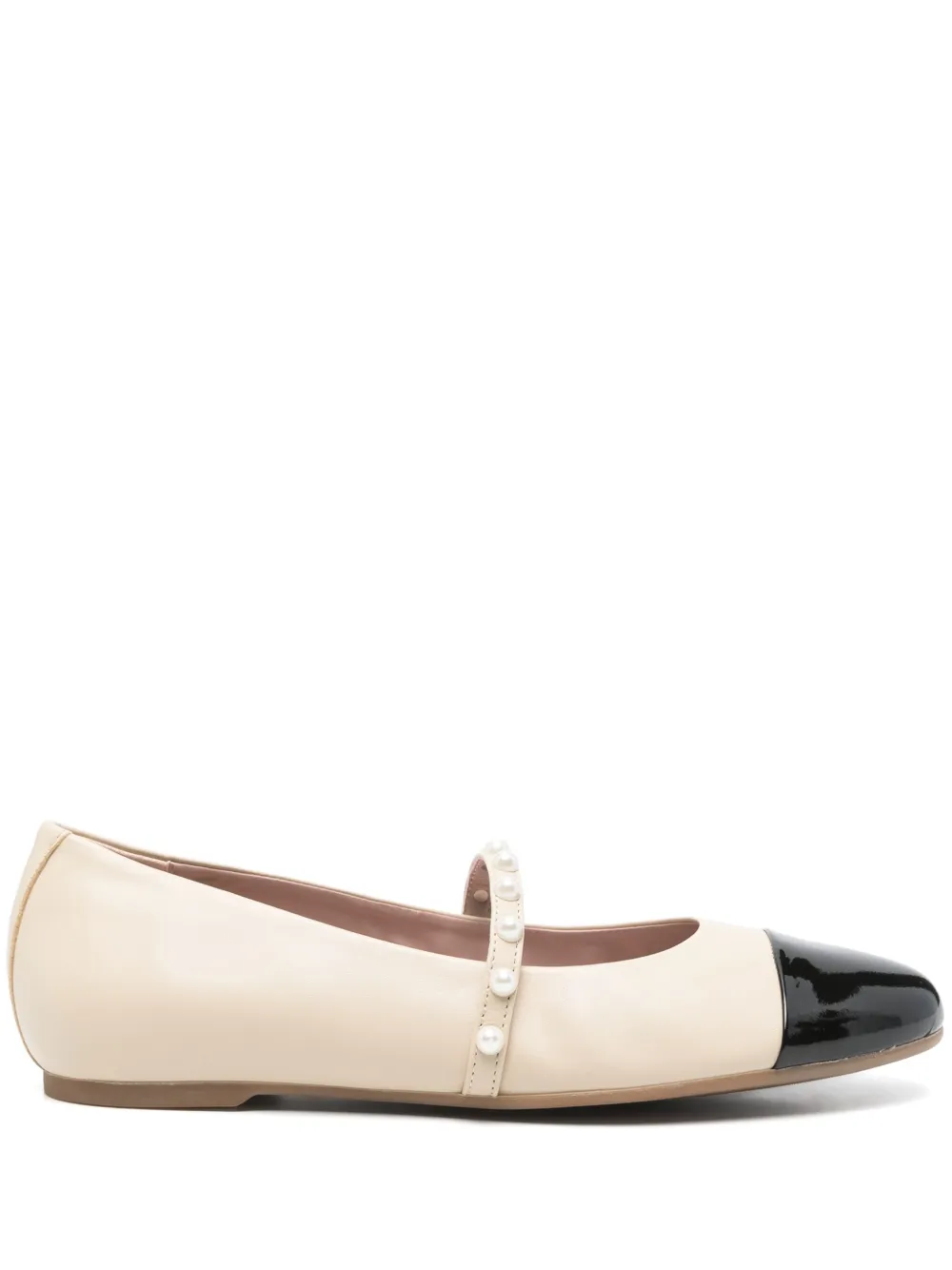 Pedro Miralles two-tone ballet flat Neutrals