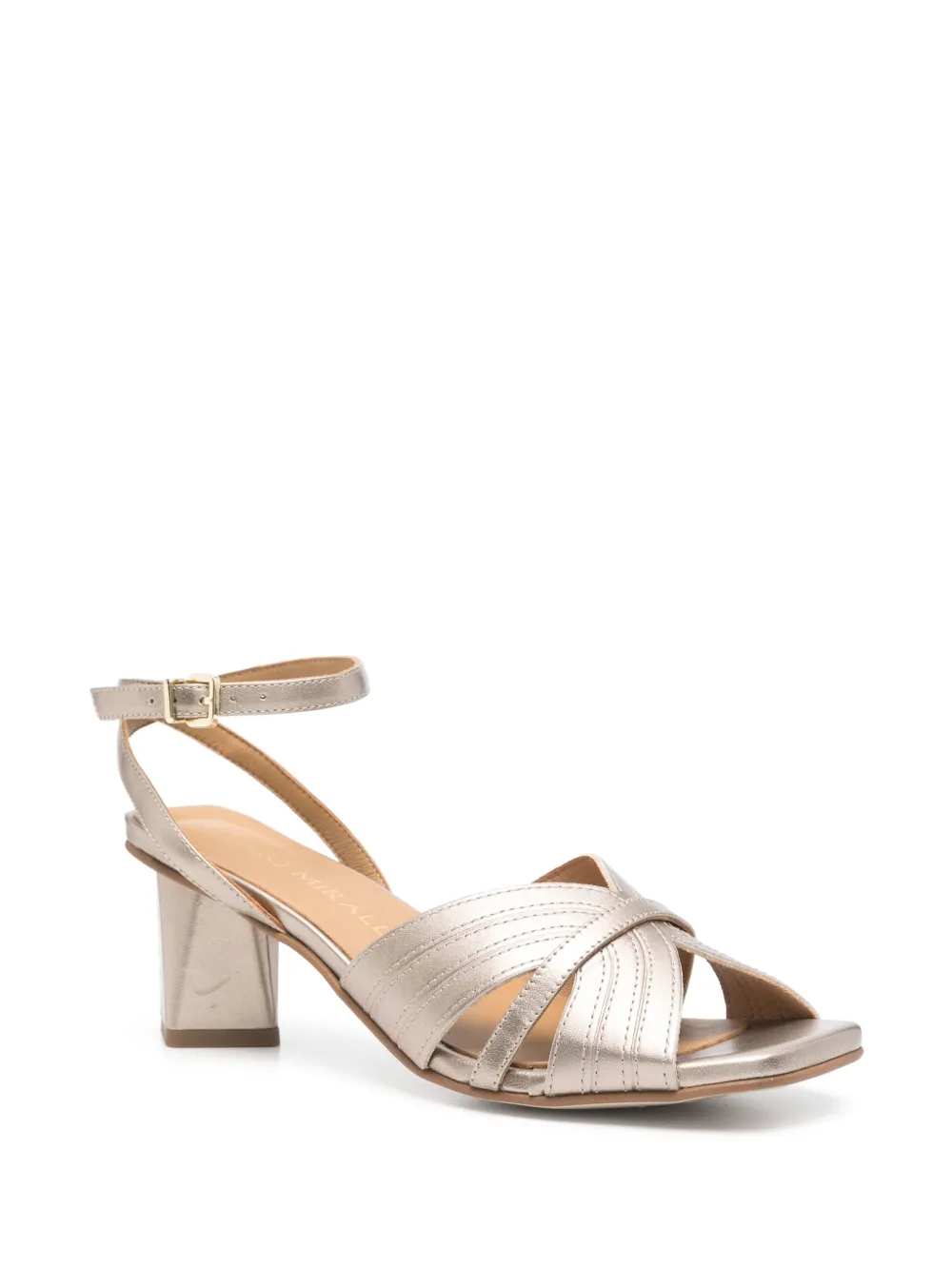 Pedro Miralles 70mm Viena sandals Gold