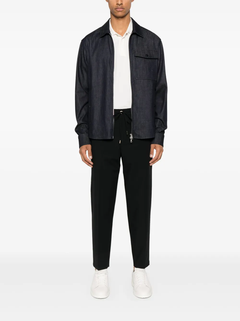 Briglia 1949 Straight broek - Zwart