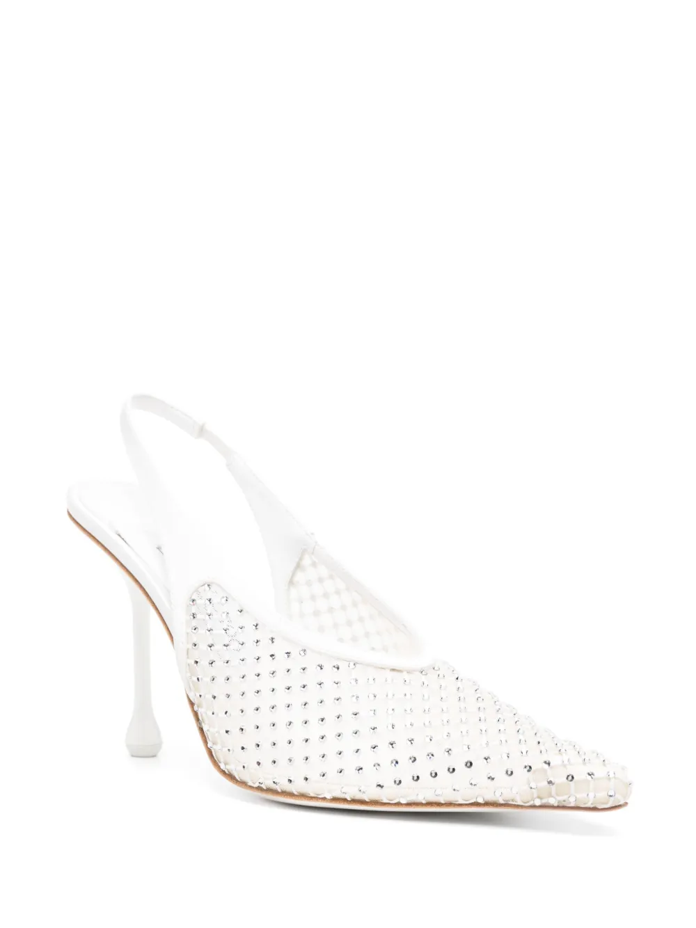 Jimmy Choo 95mm Isa pumps Wit