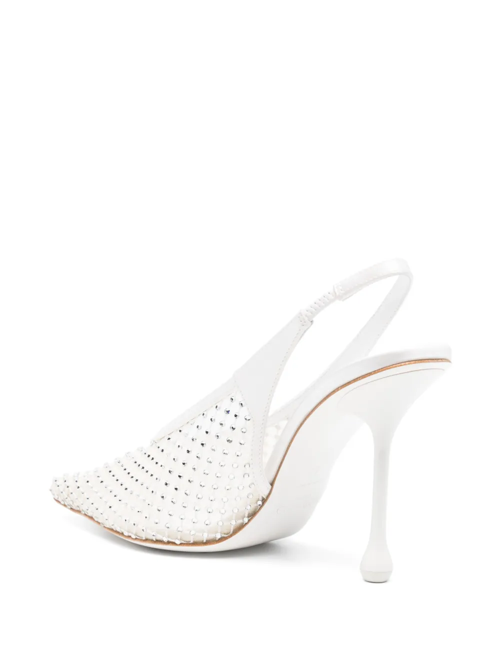Jimmy Choo 95mm Isa pumps Wit