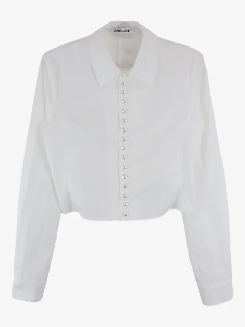 AMBUSH pearl-button shirt