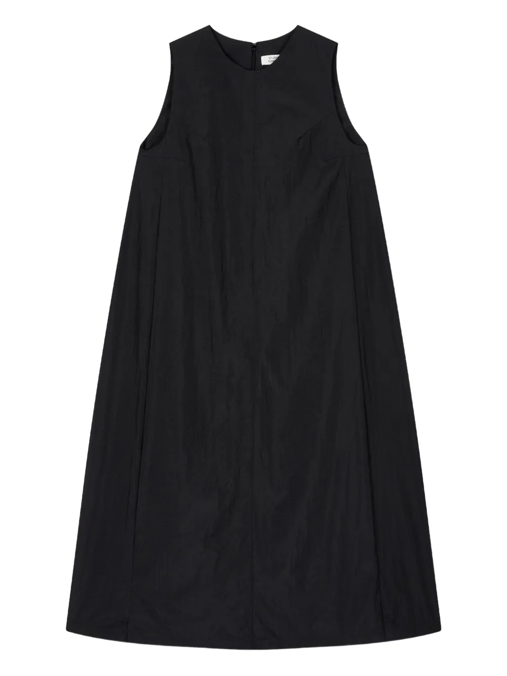 STUDIO TOMBOY sleeveless A-line midi dress Zwart