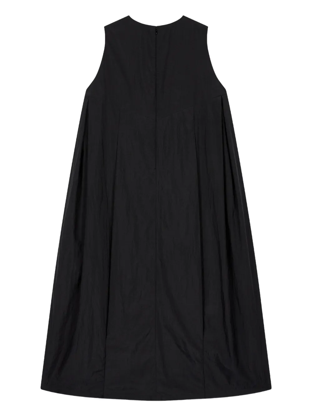STUDIO TOMBOY sleeveless A-line midi dress Zwart