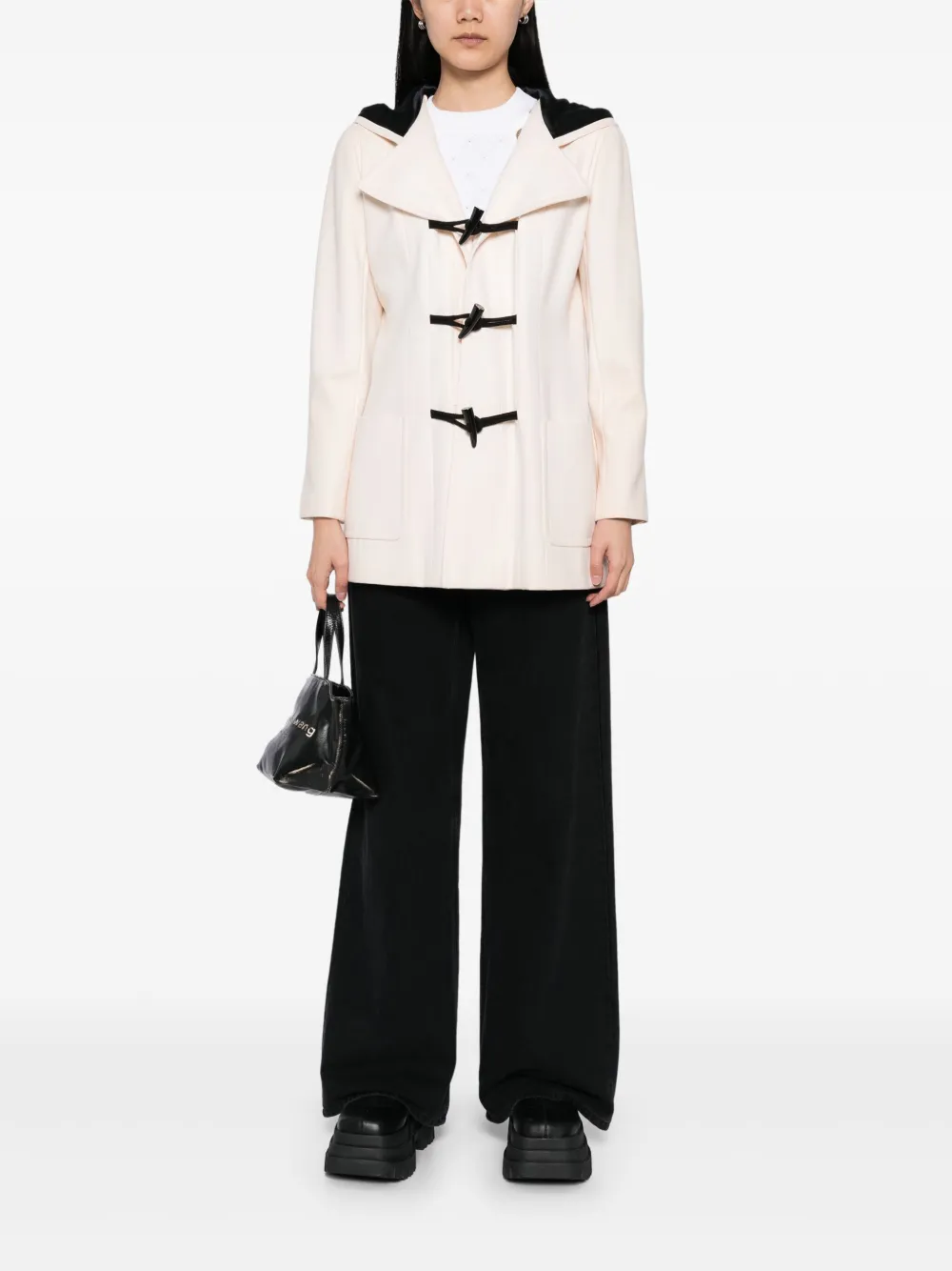 CHANEL Pre-Owned Houtje touwtje jas - Wit