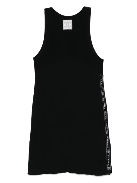 CHANEL Pre-Owned 2004 sport line sleeveless dress