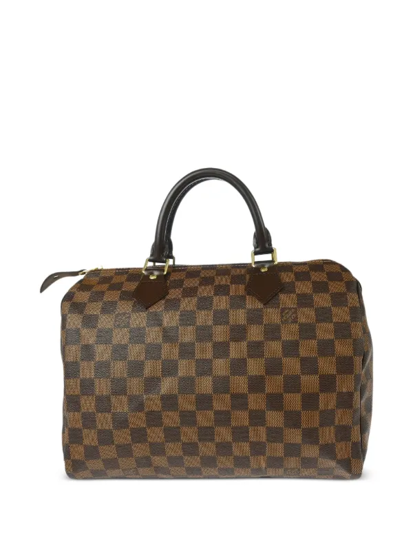 LOUIS VUITTONスピーディ30 ダミエ ハンドバッグ ボストン 保存袋 LOUIS VUITTON ダミエスピーディー30 ボストンバッグ