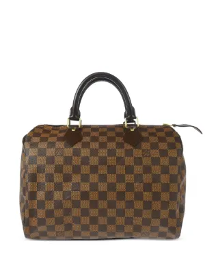 Louis Vuitton Pre-Owned ブレラ ダミエ エベヌ ハンドバッグ