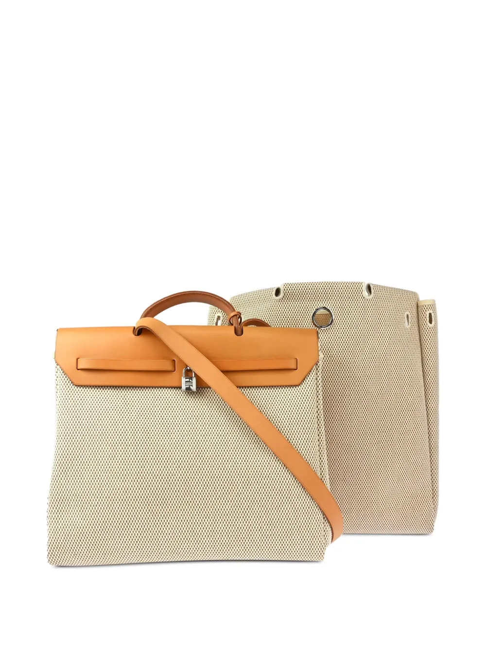 Hermès Pre-Owned 2003 Toile GM Herbag MM two-way handbag | Bags | Image 2