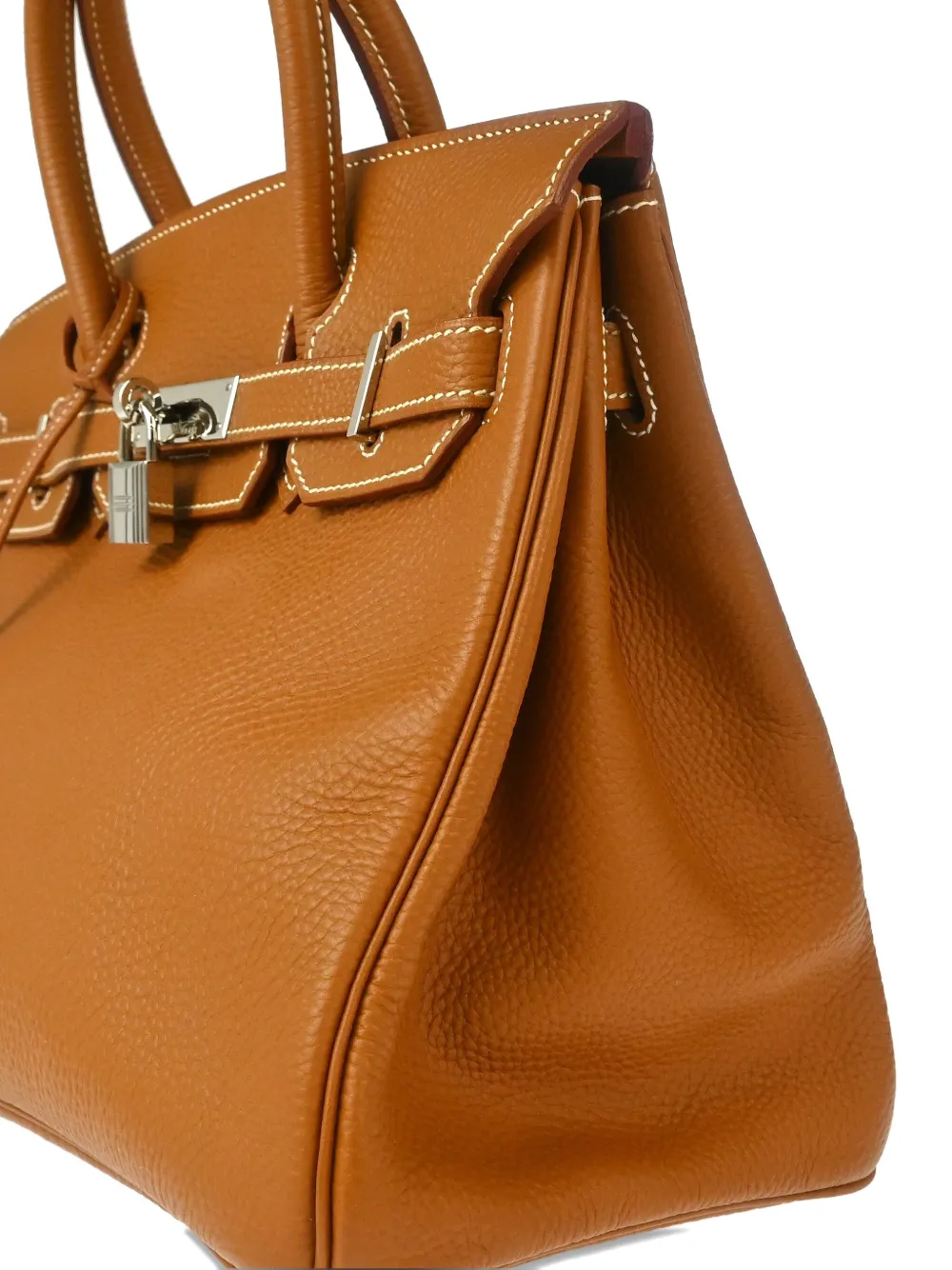Pre-owned Hermes 2004 Birkin 30 Handbag In Neutral