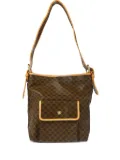 Céline Pre-Owned 1990-2000s Macadam shoulder bag - Brown