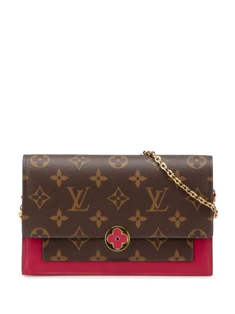 Louis Vuitton Pre-Owned 2020 Monogram Flore Wallet On Chain crossbody bag