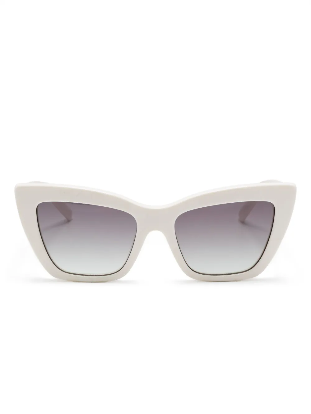 Karl Lagerfeld lentes de sol con armazón cat eye | blanco | Image 1
