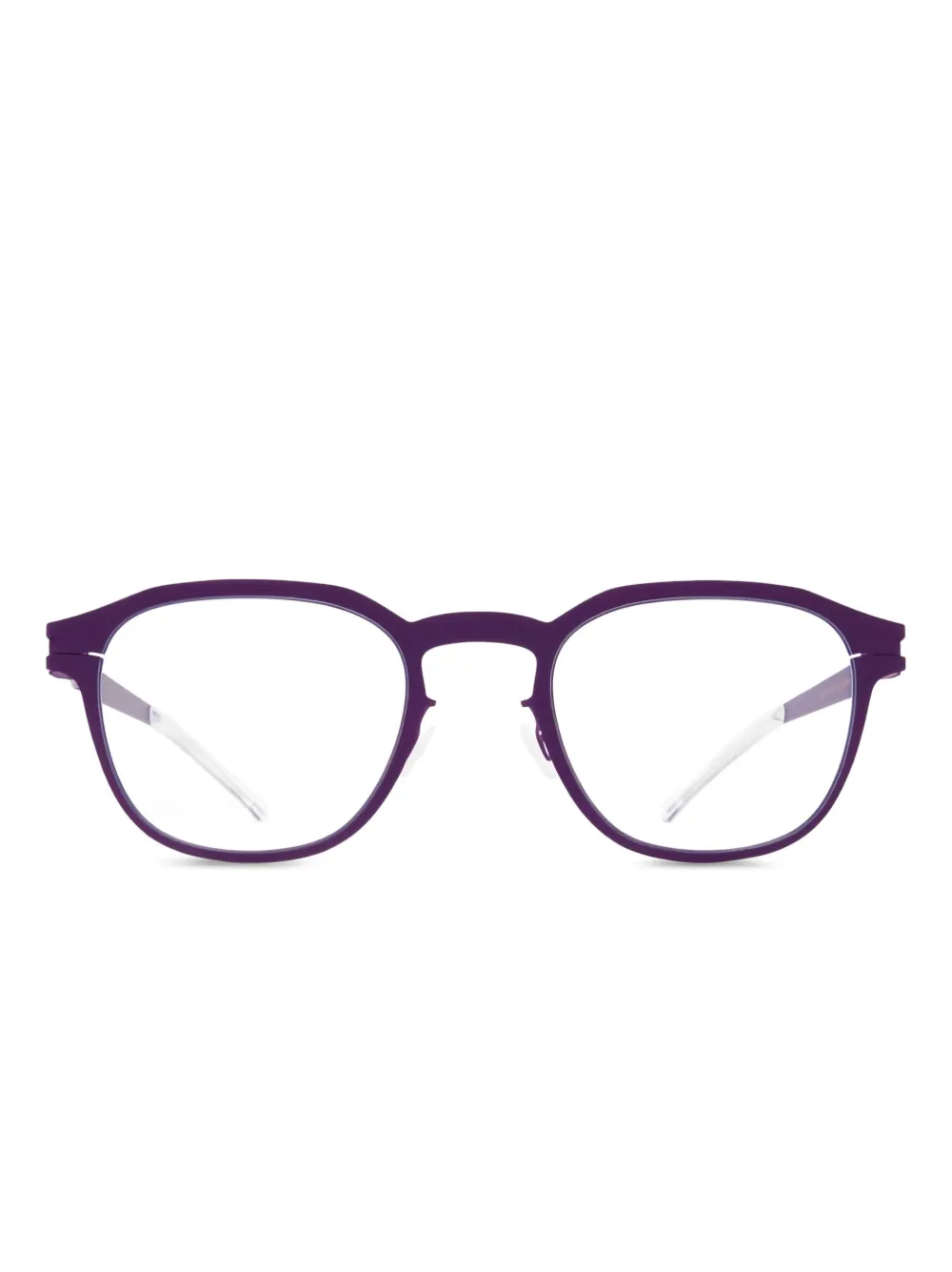 Mykita Idris geometric glasses - パープル Mykita Idris geometric glasses - パープル